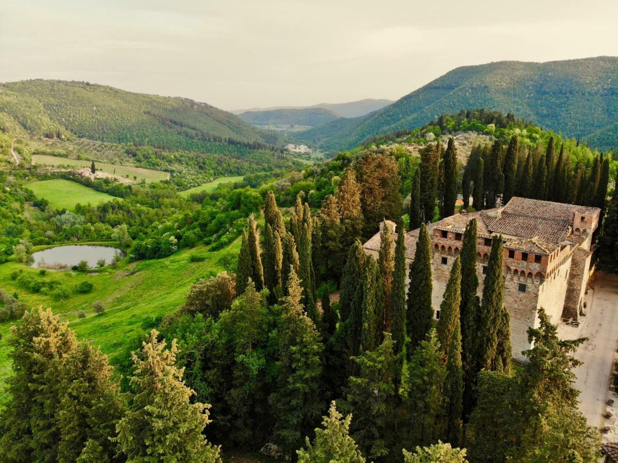 Castello Del Trebbio - Spalavento Pontassieve Bagian luar foto